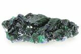 Vibrant Malachite Crystals on Azurite - Mexico #266344-1